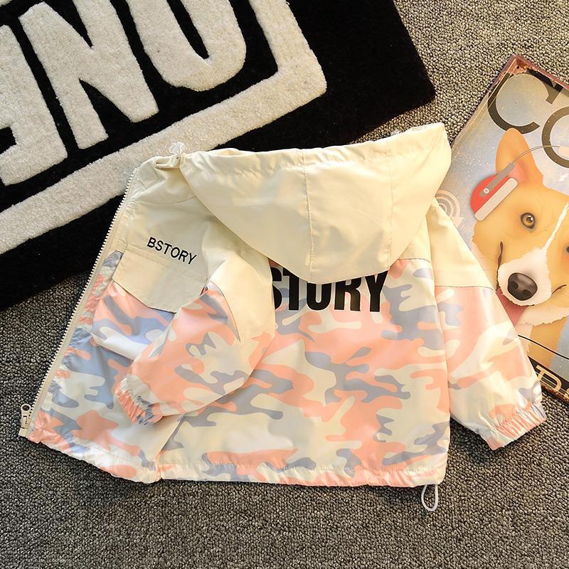 Children's Camouflage Jacket in Foreign Style (Small/Medium)