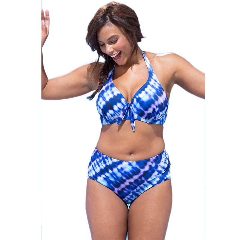 Plus Size 4XL Women's Split Swimwear