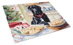 Labrador Retriever Christmas Cookies Glass Cutting Board