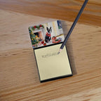 Boston Terrier Cozy Christmas Sticky Note Holder