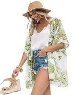 2020 Summer Fashion Print Kimono Beach Cover-Up
