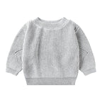 Boys' Knitted Pullover Sweater for Autumn and Winter | Streetwear