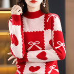 Cashmere Merino Wool Women's Christmas Sweater