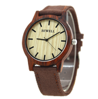 Bamboo Wooden Watch for Christmas Gift