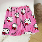 Women's High-Waisted Fleece Shorts - Summer Style