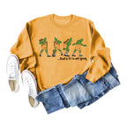 Christmas Printed Long Sleeve Sweater for Women