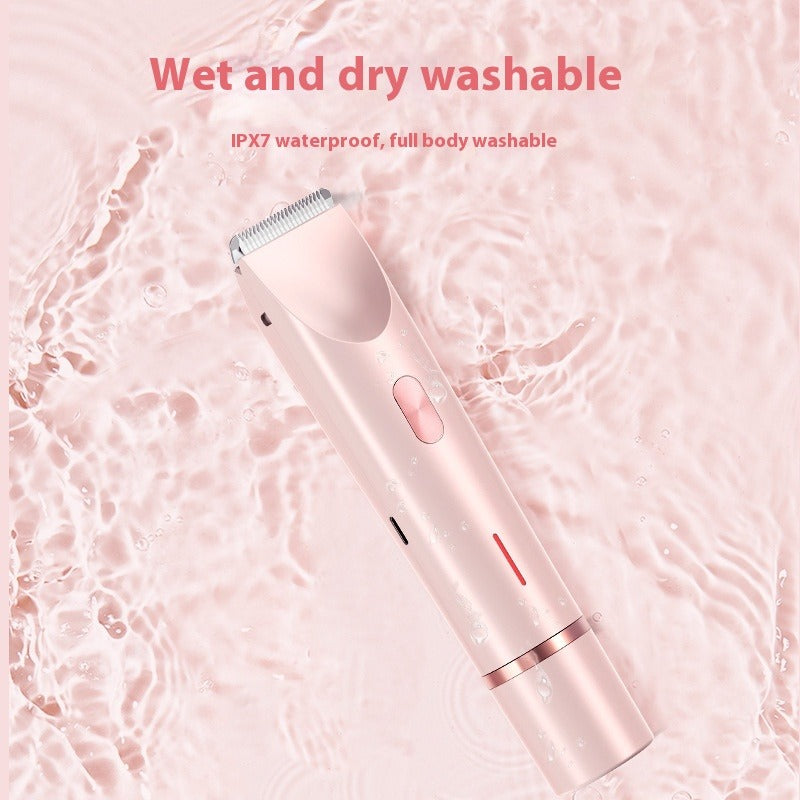 2-in-1 Women's Electric Shaver & Bikini Trimmer