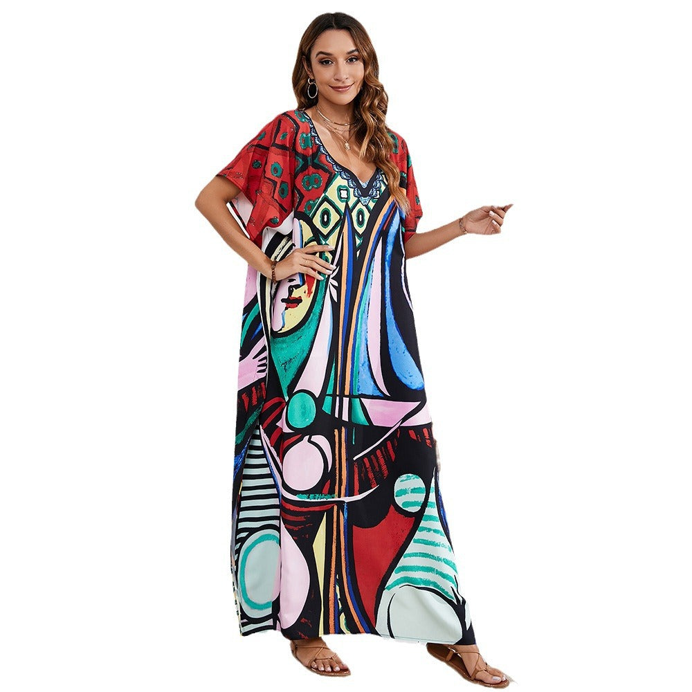 44-Color Cross-Border Beach Cover-Up and Dress 1D196