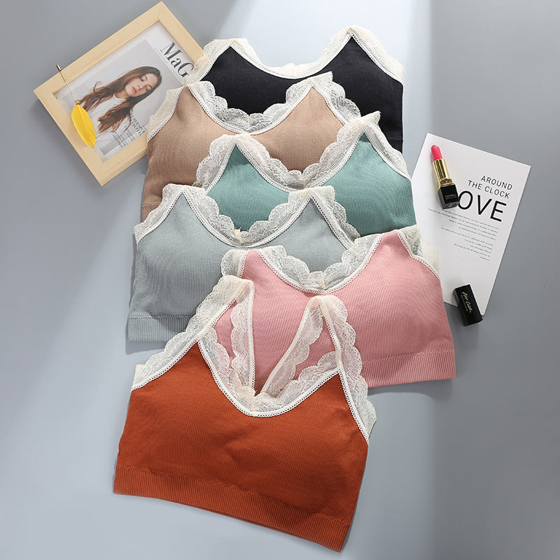 Sweet Lace Tube Top Bralette