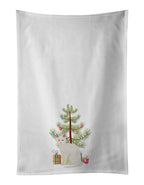 Aphrodite Giant Cat Christmas Kitchen Towel Set of 2