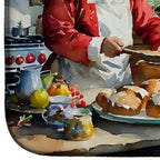 Cookies with Santa Claus Weihnachtsmann Dish Drying Mat