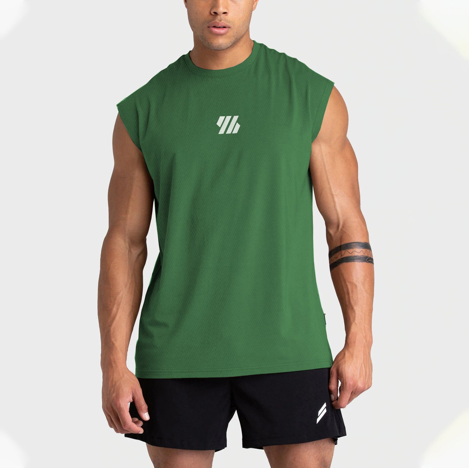 Men's Fitness Tank Top - Loose-Fit Muscle Shirt
