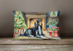 Afghan Hound Cozy Christmas Throw Pillow