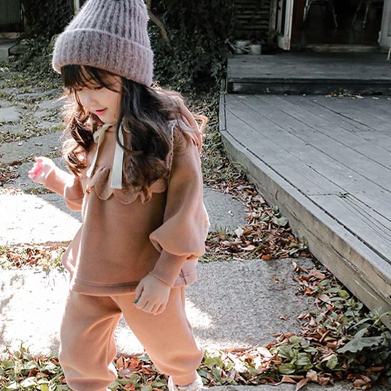Winter Girls Plus Velvet Lace Hoodie | Streetwear
