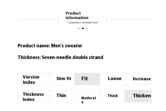 Men's Round Neck Pure Cashmere Sweater