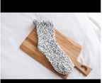 Cute Winter Hair Circle and Christmas Socks Set