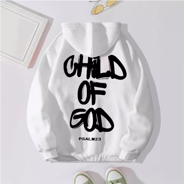 Men's Cotton Graphic Hoodie - Statement Back Print | Streetwear