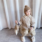 Girl's Autumn Padded Cardigan Jacket