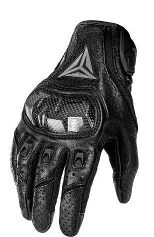 Breathable Sheepskin Leather Motorcycle Gloves (One Pair)