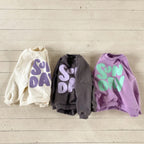 Fashionable Loose Casual Long Sleeve Terry Sweater