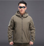 Men's Waterproof Tactical Softshell Jacket Suit