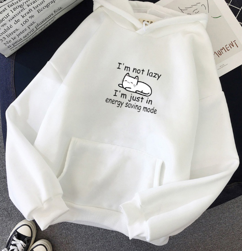 Long Sleeve Pullover - I Am Not A Woman | Streetwear