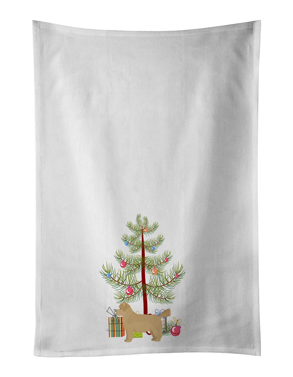 Westiepoo #1 Christmas Tree Kitchen Towel Set of 2