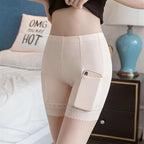 Cotton Pocket Safety Shorts for Women - Summer Fit