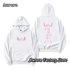 Black Pink Printed Hoodie for Men and Women - Casual Wear | Streetwear