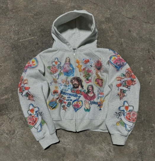Retro Men's Loose All-Match Sports Sweater