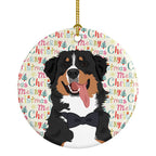 Bernese Mountain Dog #1 Christmas Ceramic Ornament