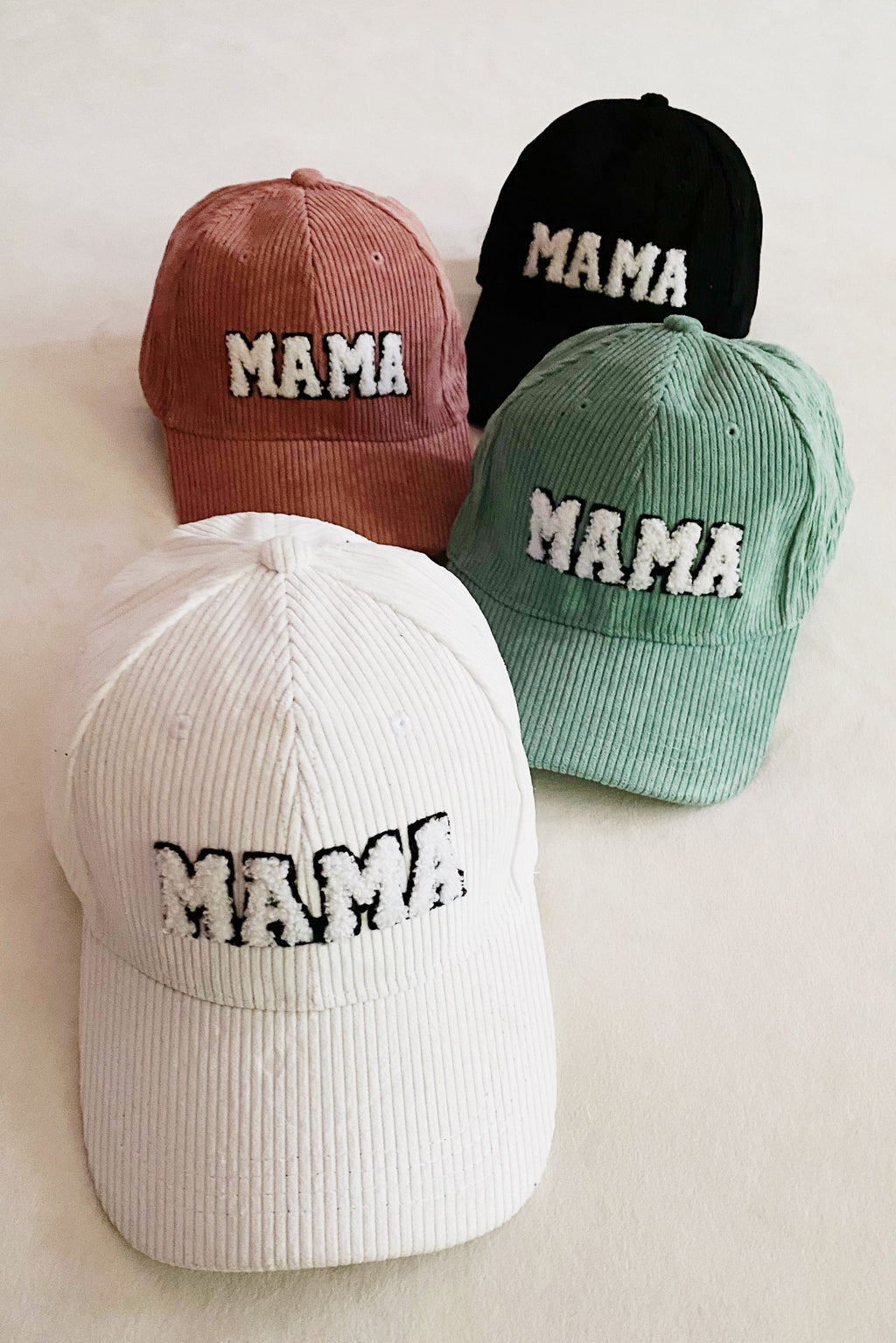 Corduroy Mama Ball Cap | Embroidered Cap