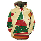 3D Printed Casual Hoodie with Snowman Design | Streetwear
