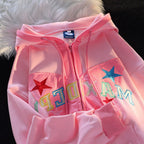 American Retro Butterfly Patch Embroidered Hoodie | Streetwear