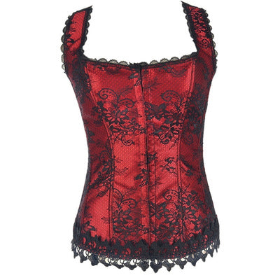 High-End Neckline Corset for Western Market