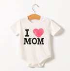 Baby Bodysuit with Triangle Design for Newborns