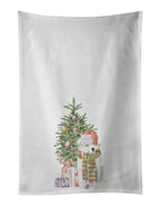Samoyed Christmas Presents and Tree Kitchen Towel Set of 2