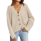 Women's Lightweight Button Cardigan