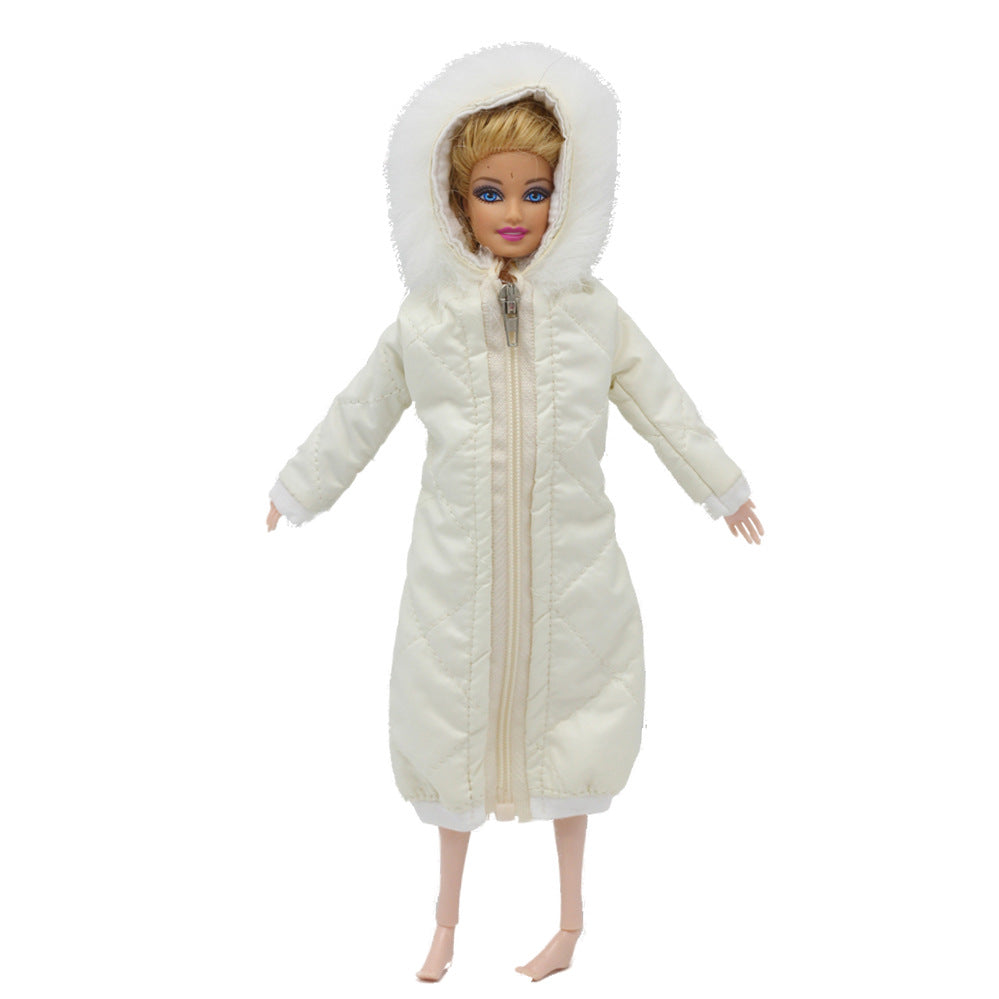 11-Inch Cotton Down Jacket for Toy Dolls