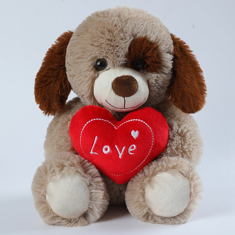 Cute Heart-Hugging Teddy Bear Plush Toy | Home Decor