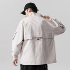 Cotton Lapel Workwear Casual Jacket