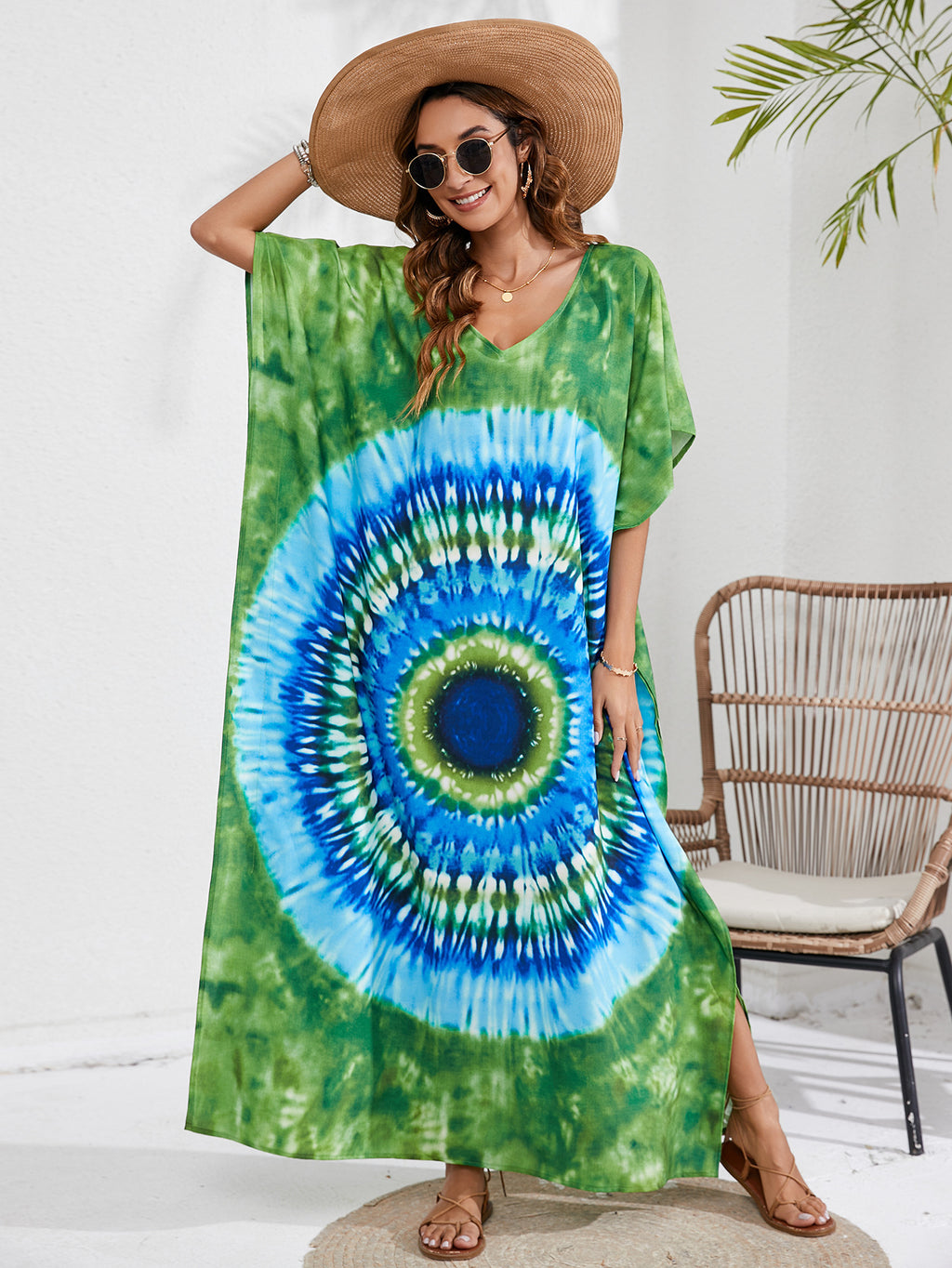44-Color Cross-Border Beach Cover-Up and Dress 1D196