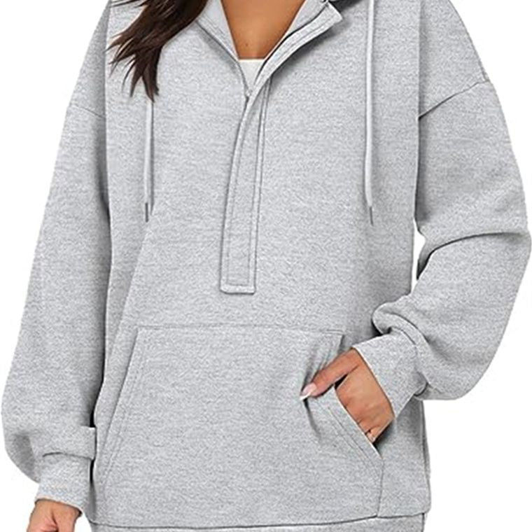 Solid Color All-Match Hoodie for Women | Streetwear