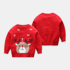 Round Neck Long Sleeve Baby Sweater