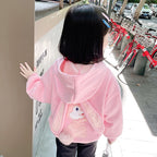 New Girls' Sweater and Fleece Hooded Top