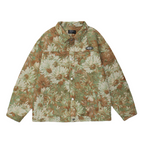 Small Daisy Print Loose-Fit Jacket