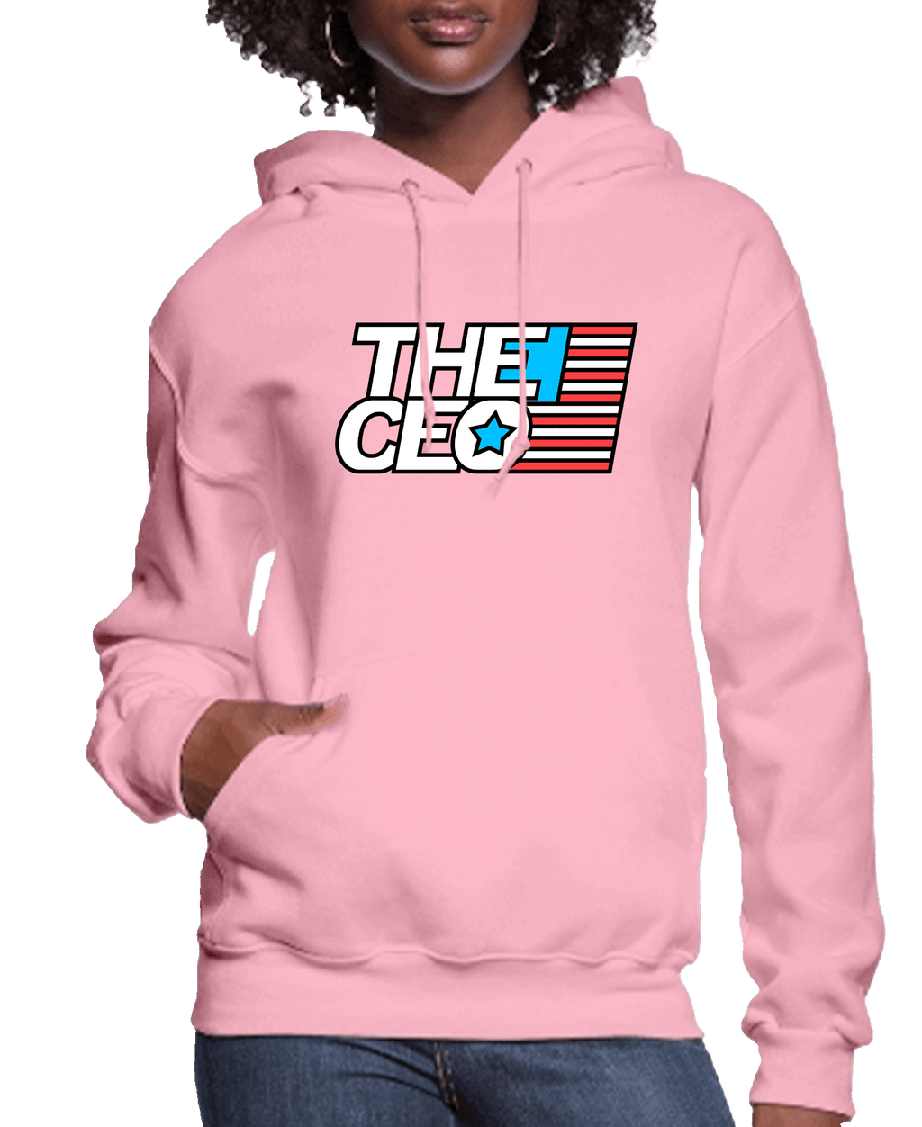American Flag The CEO Women’s Hoodie | Streetwear