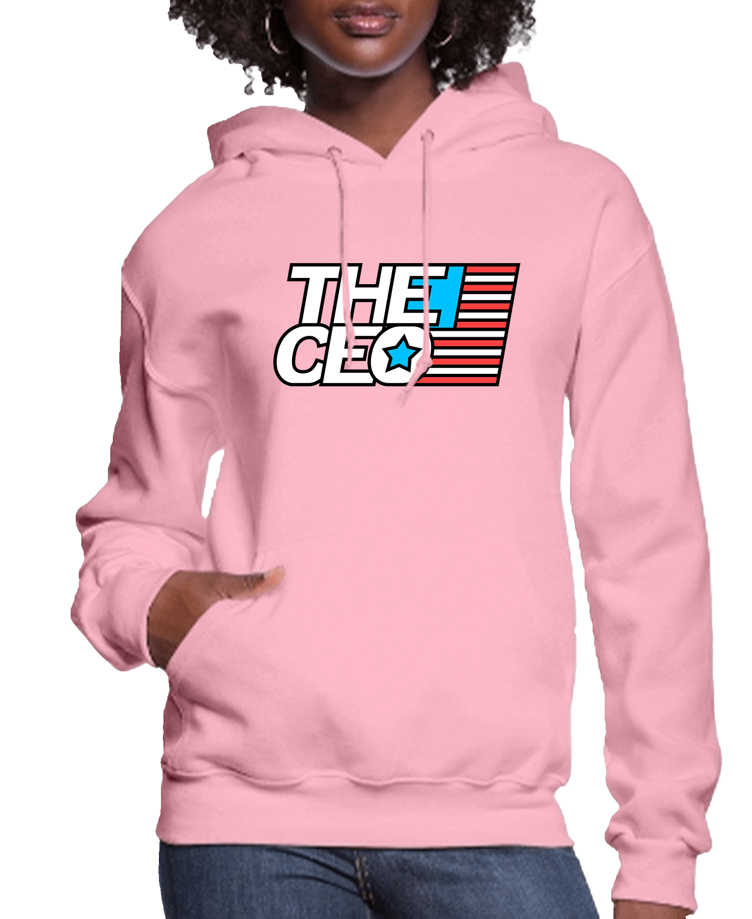 American Flag The CEO Women’s Hoodie | Streetwear