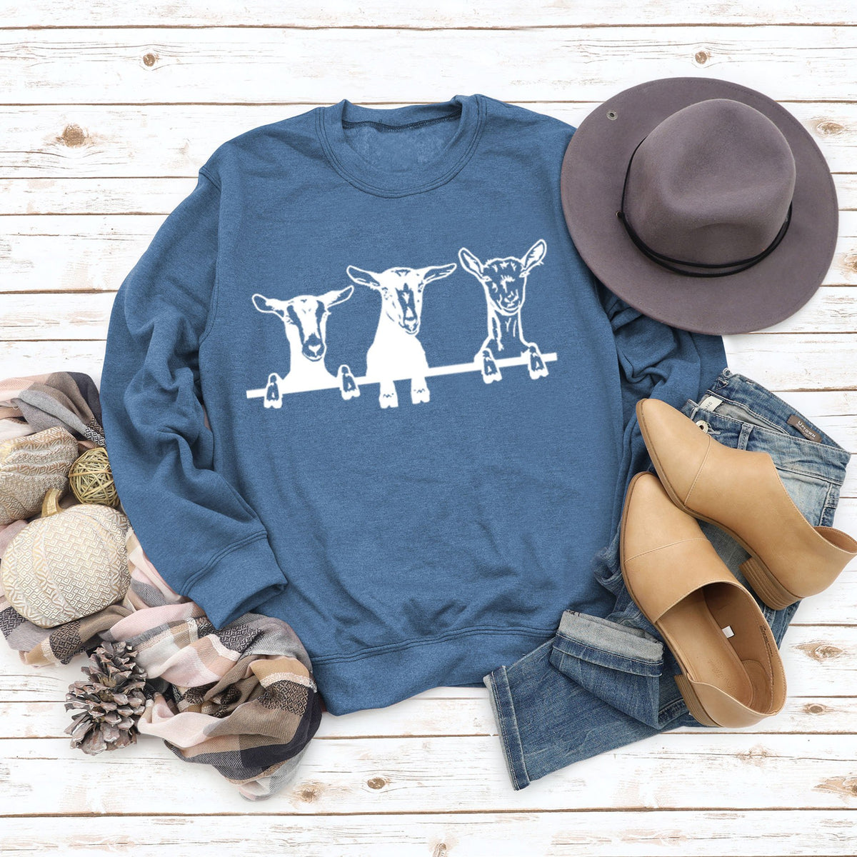Cute Alpaca Print Casual Sweatshirt | Streetwear