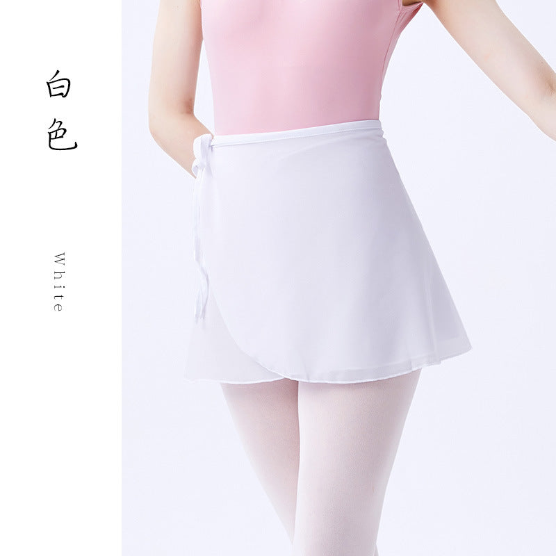 Women's Adult Ballet Dress One-Piece Chiffon Skirt